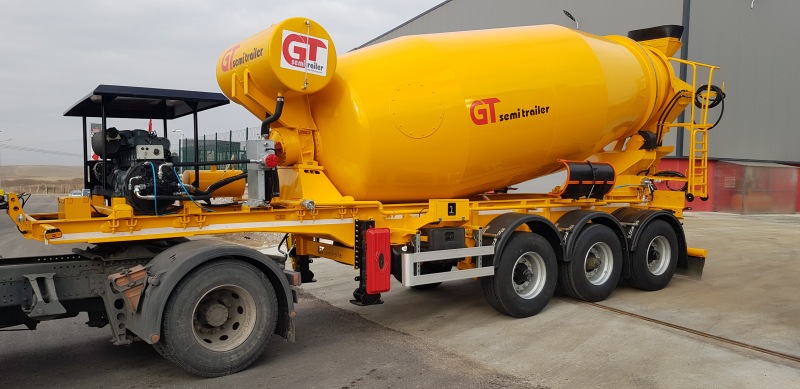 Concrete Mixer Semi-Trailers
